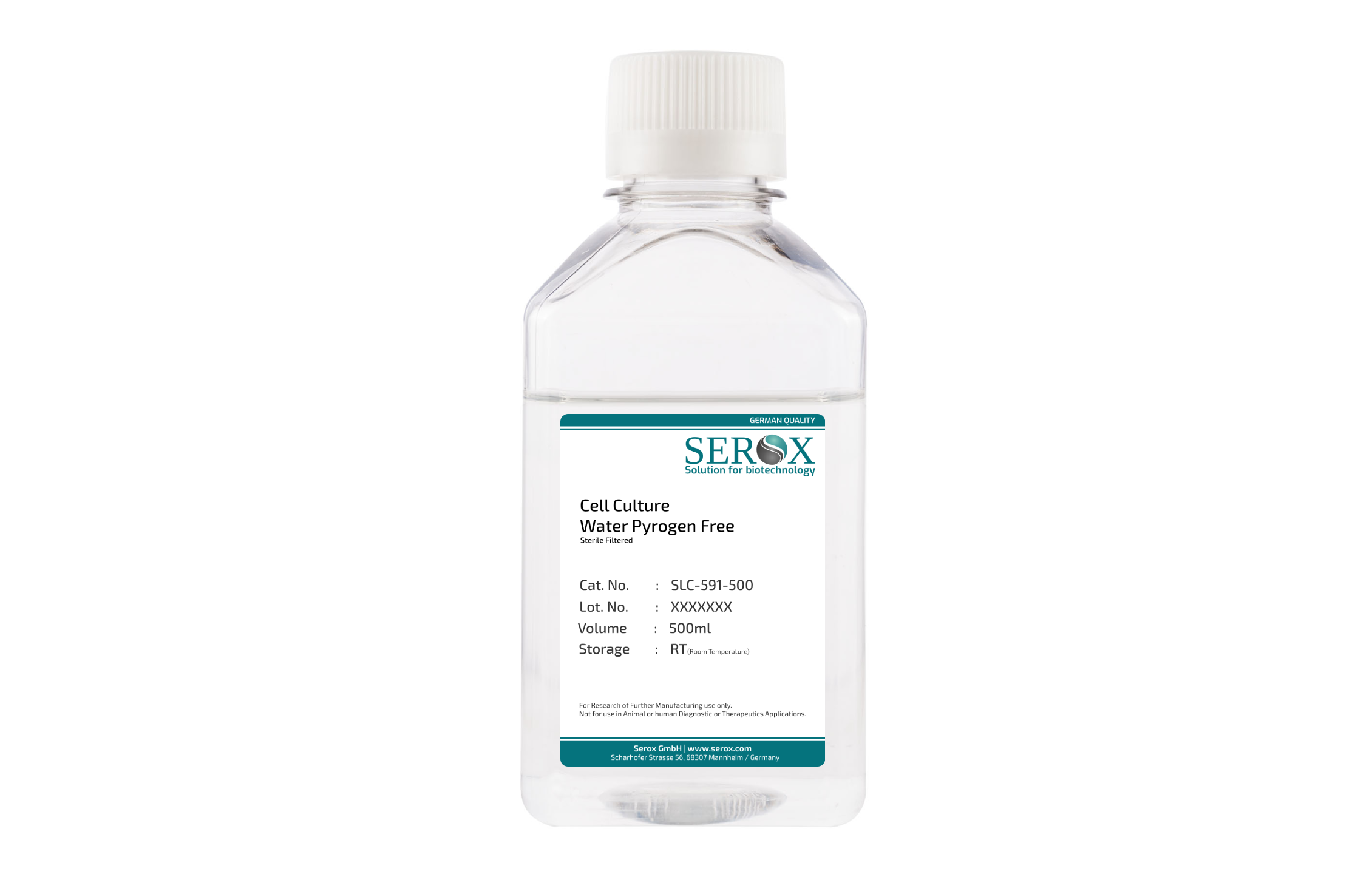 Cell Culture Water Pyrogen Free
